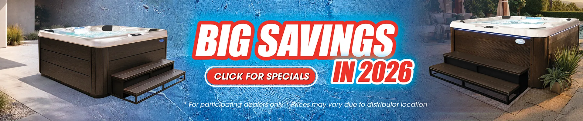 Calspas hot tub being used in a family setting - Perris