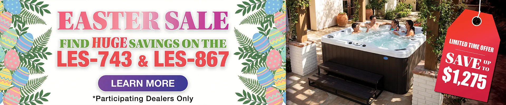 Calspas hot tub being used in a family setting - Perris